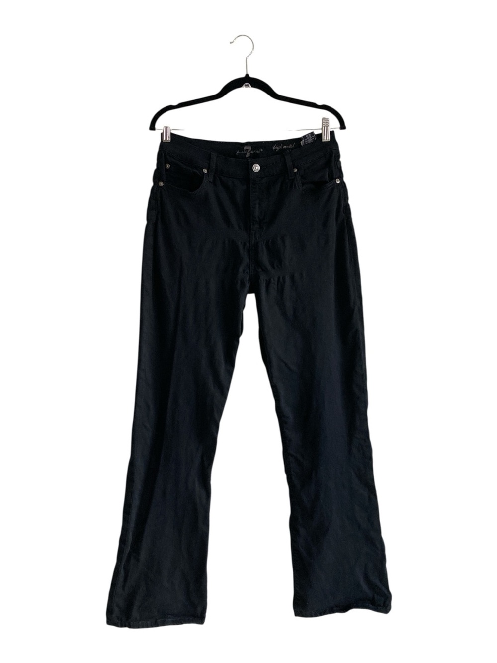 7 For All Mankind Black Jeans with Size Tag